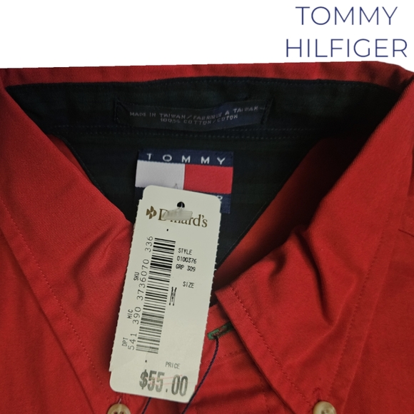 Tommy Hilfiger Long Sleeve Button Up Dress Shirt - Picture 5 of 6